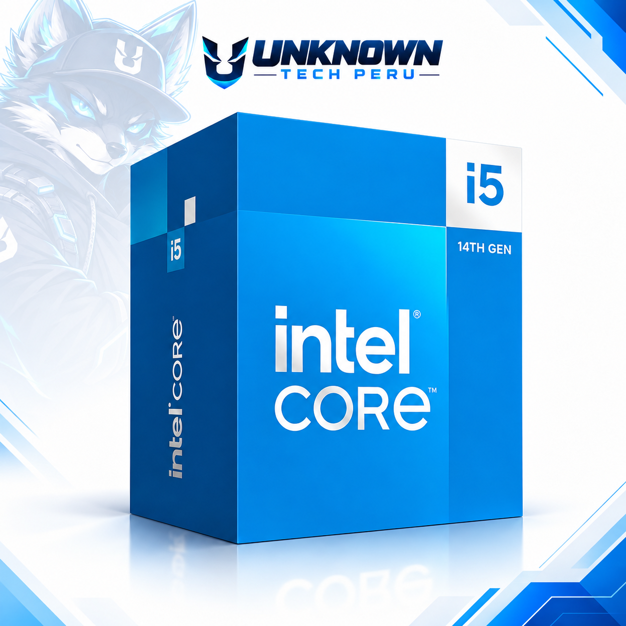 PROCESADOR INTEL CORE I5 14400F (  BX8071514400F ) | 14va GEN | 2.50GHz - 4.70GHz MAX | 20MB - 10N - 16H | SIN GRAFICOS UHD 730 | C/ COOLER | 65W - 148W MAX | PCIe 5.0 | LGA1700 #3