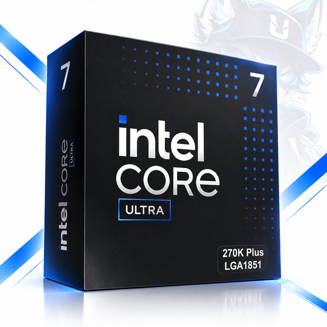 PROCESADOR INTEL CORE ULTRA 7 270K PLUS ( BX80768270K ) | GEN ULTRA PLUS | 3.70GHz - 5.50GHz MAX | 76MB - 24N - 24H | CON GRAFICOS Intel Xe-LPG | S/ COOLER | 125W - 250W MAX | PCIe 5.0 | LGA 1851 #3