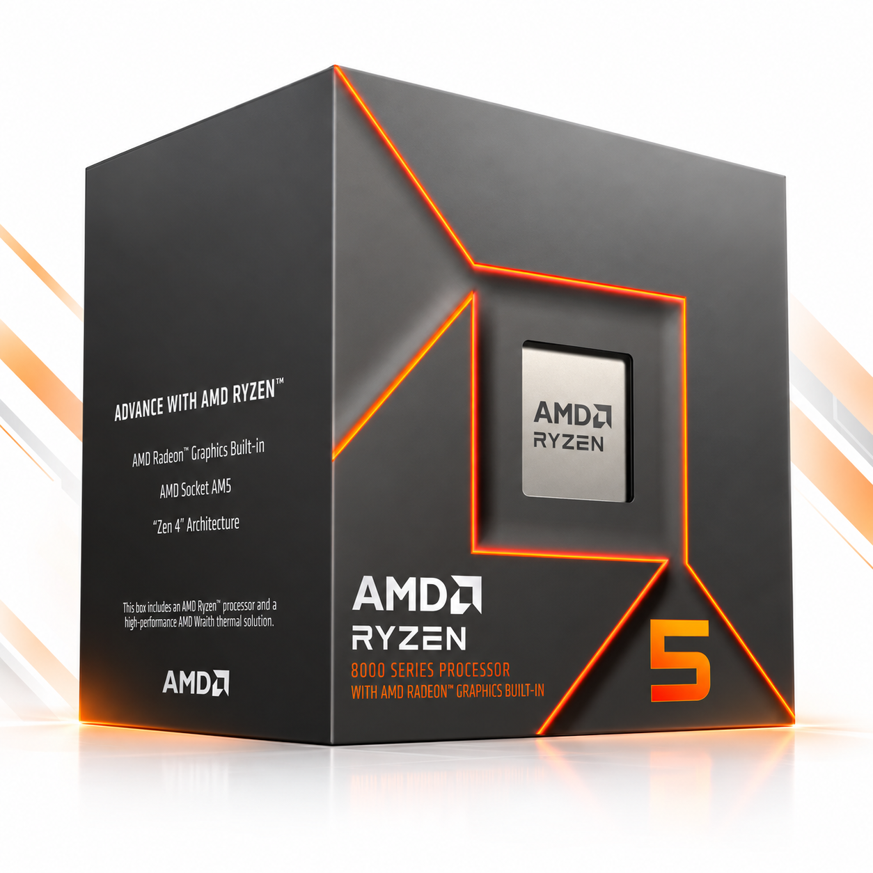 PROCESADOR AMD RYZEN 5 8500G ( 100-100000931BOX ) | SERIES 8000 | ZEN 4 | 3.50GHz - 5.00GHz MAX | 16MB - 6N - 12H | Radeon™ 740M | S/ COOLER | 45W - 65W MAX | PCIe® 4.0 | AM5