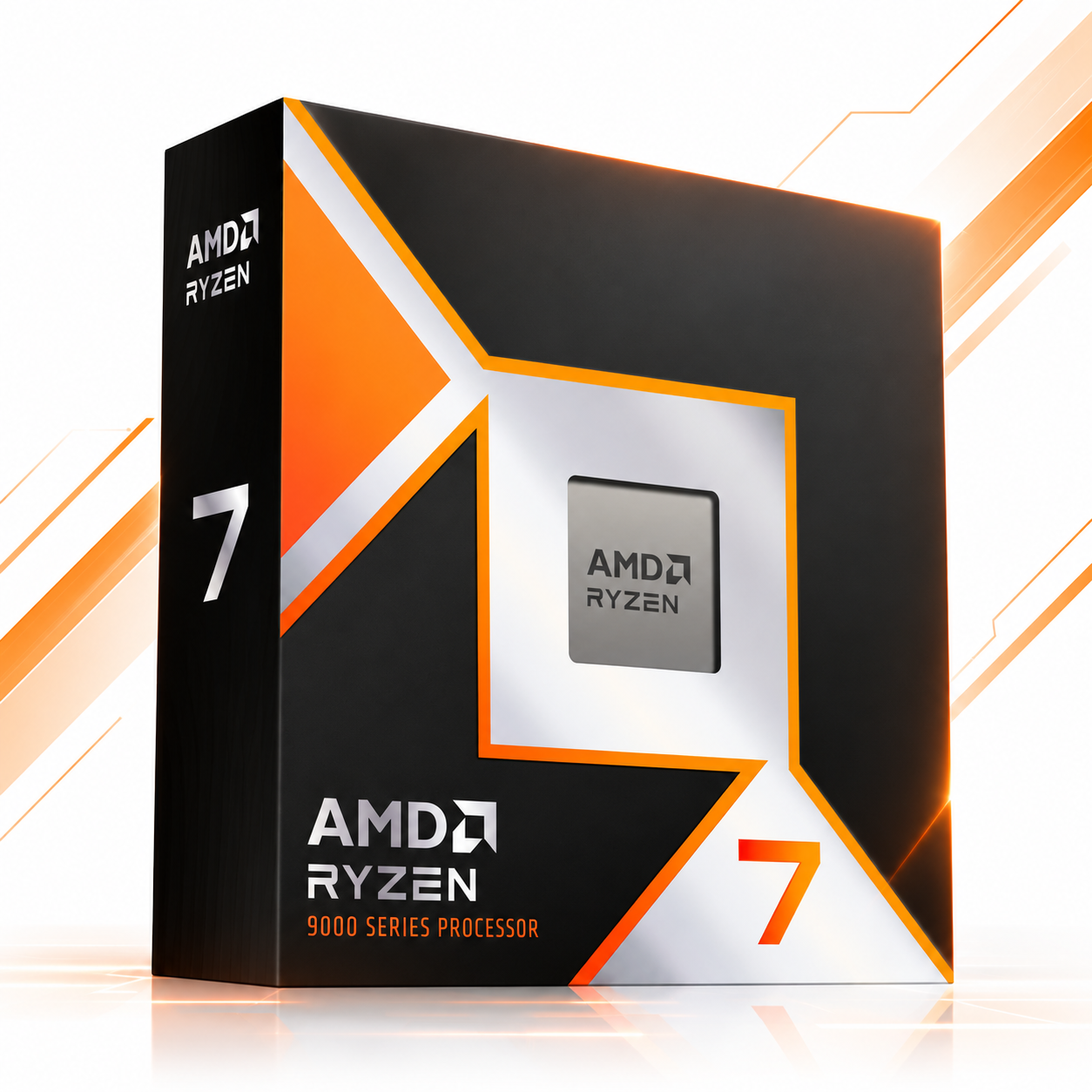 PROCESADOR AMD RYZEN 7 9800X3D ( 100-100001084WOF ) | SERIES 9000 | ZEN 5 | 3.80GHz - 5.50GHz MAX | 96MB - 8N - 16H | Radeon Graphics (Raphael) | S/ COOLER | 120W - 155W MAX | PCIe® 5.0 | AM5