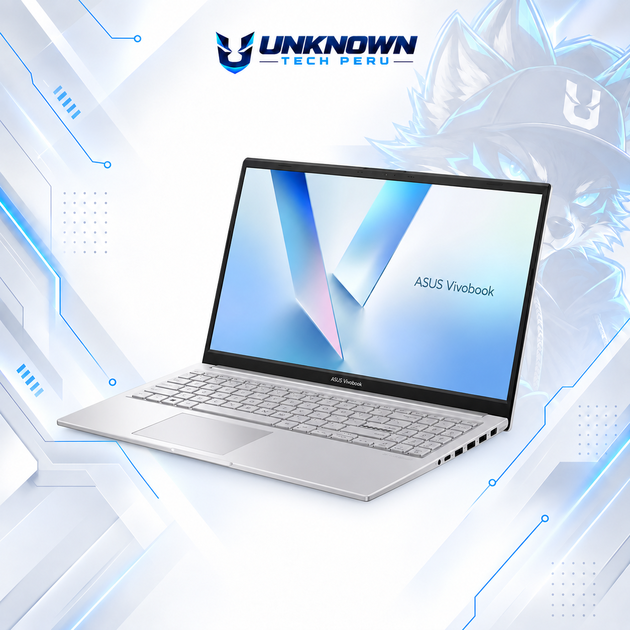 LAPTOP ASUS VIVOBOOK F1504VAP-NB71T INTEL CORE 7 150U | 512GB SSD M.2 | 8GB RAM DDR4 | 15.6" FHD (1920X1080) | 60Hz | TOUCHSCREEN | WIN 11 HOME | COLOR COOL SILVER | TECLADO INGLES #3