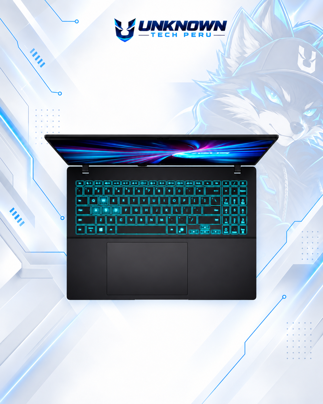 LAPTOP GAMING ASUS V16 V3607VM-ES74 GAMING INTEL CORE 7 240H | 512GB SSD M.2 | 16GB RAM DDR5 5600MHz | 16" WUXGA (1920X1200) | 144Hz | NVIDIA GEFORCE RTX 5060 8GB | WIN 11 HOME | COLOR MATTE BLACK | TECLADO INGLES #3