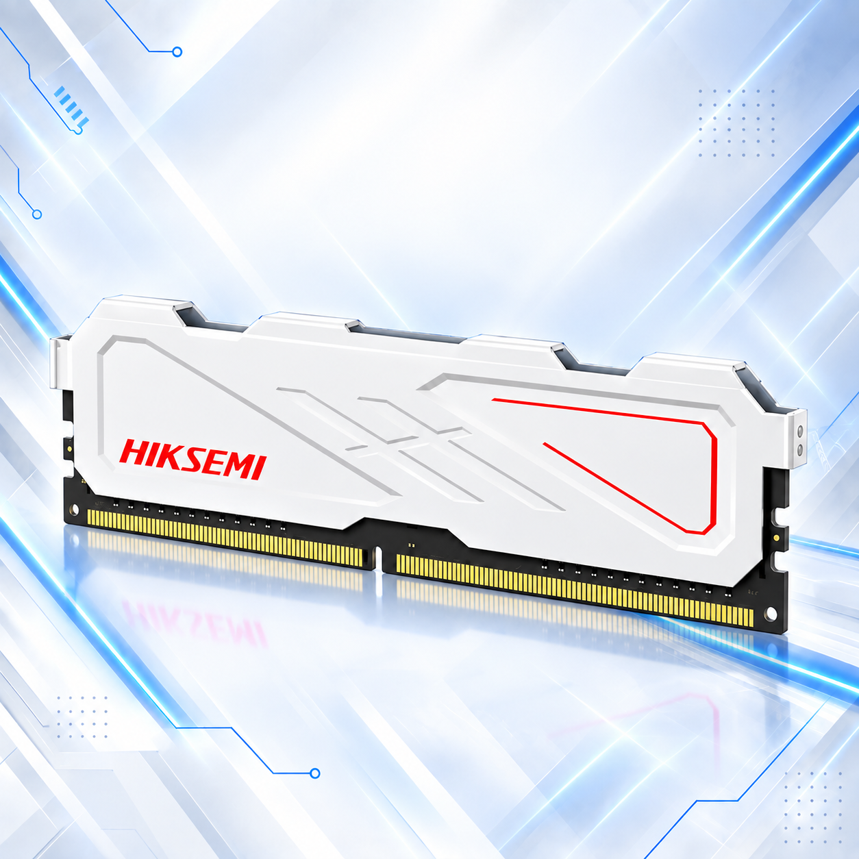 MEMORIA RAM DRR4 PARA PC HIKSEMI ARMOR 8GB/3200MHz (HSC408U32E2-8 ) | WHITE | DDR4 | U-DIMM | CL 16 | 1.35v |