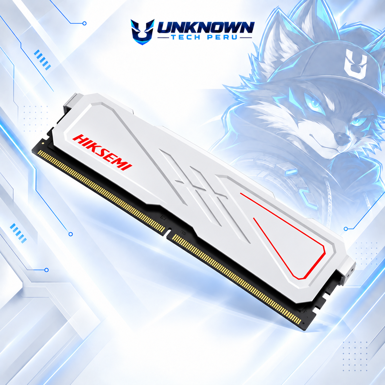 MEMORIA RAM DRR4 PARA PC HIKSEMI ARMOR 16GB/3200MHz ( HSC416U32E2_16G ) | WHITE | DDR4 | U-DIMM | CL 16 | 1.35v | #4