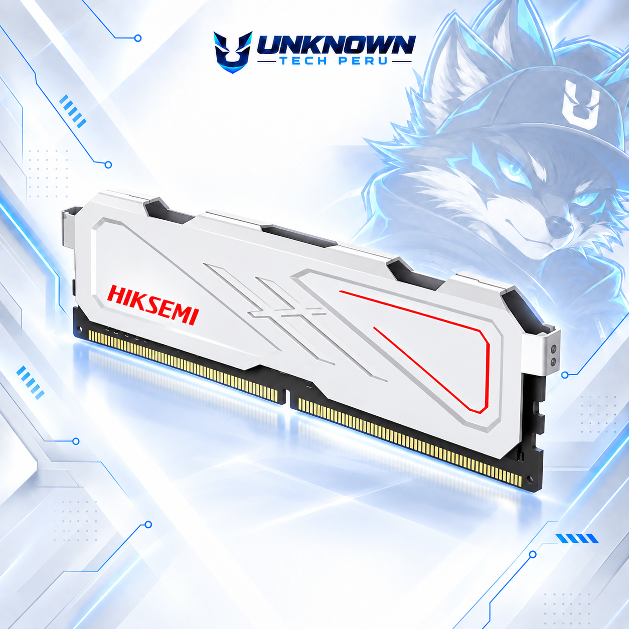 MEMORIA RAM DRR4 PARA PC HIKSEMI ARMOR 16GB/3200MHz ( HSC416U32E2_16G ) | WHITE | DDR4 | U-DIMM | CL 16 | 1.35v | #3