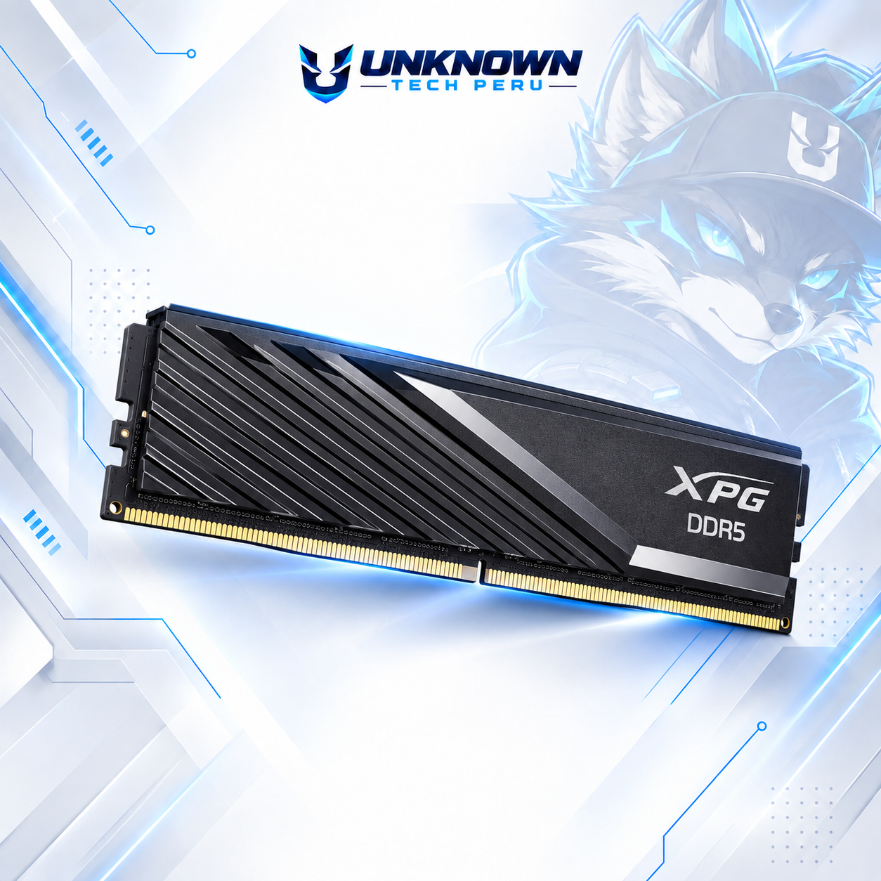 MEMORIA RAM DRR5 PARA PC XPG LANCER BLADE 8GB/5600MHZ ( AX5U5600C468G-SLABBK ) | BLACK | DDR5 | U-DIMM | CL46 | 1.1v | EXPO / XMP 3.0 | #3