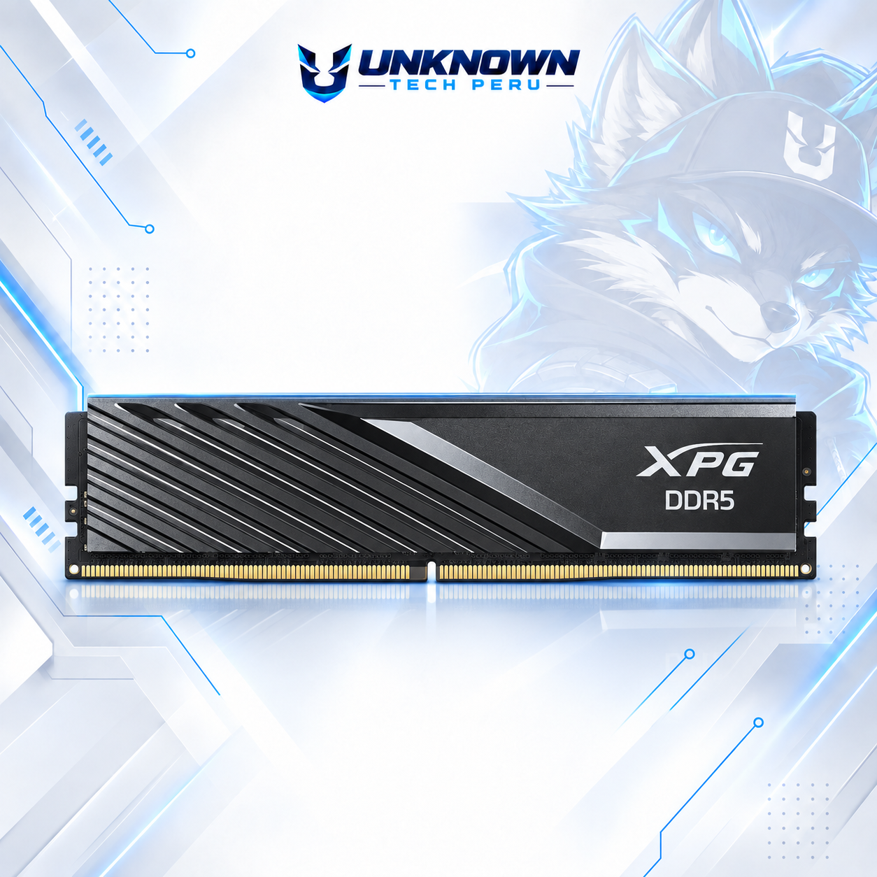 MEMORIA RAM DRR5 PARA PC XPG LANCER BLADE 8GB/5600MHZ ( AX5U5600C468G-SLABBK ) | BLACK | DDR5 | U-DIMM | CL46 | 1.1v | EXPO / XMP 3.0 | #4