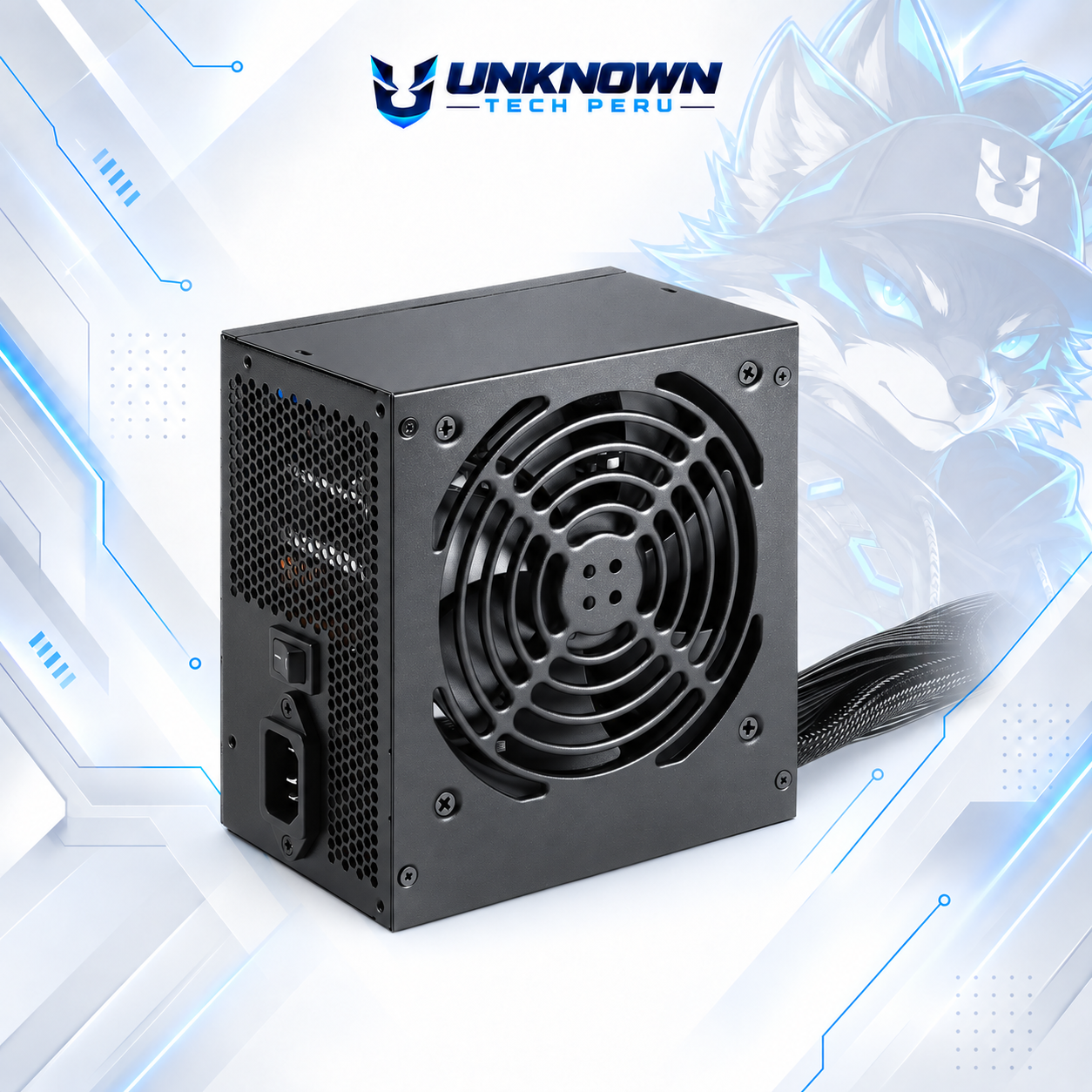 FUENTE DE PODER 650W | MSI MAG A650GN II ( MAG-A650GNII ) | BLACK | 80 PLUS GOLD | ATX 3.1 | NO MODULAR | #5