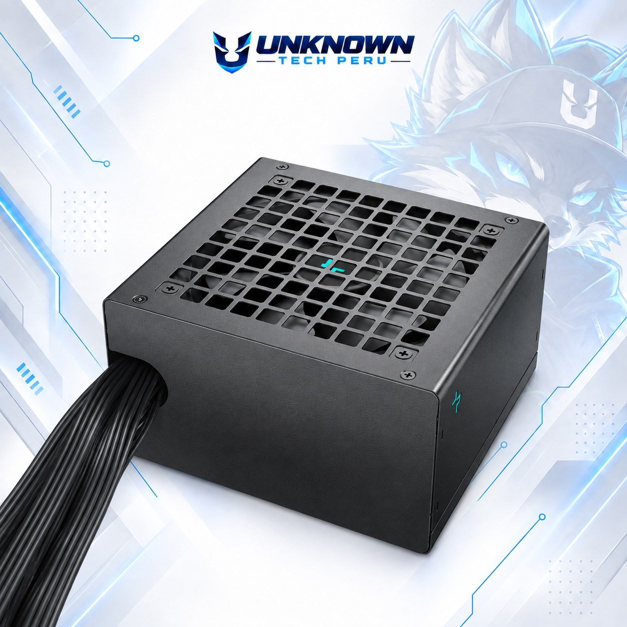 FUENTE DE PODER 750W | DEEPCOOL PL750D ( R-PL750D-FC0B-US-V2 ) | BLACK | 80 PLUS BRONZE | ATX 3.1 | PCIe 5.1 | NO MODULAR | #7