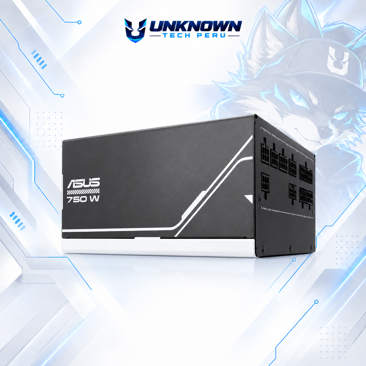 FUENTE DE PODER 750W | ASUS PRIME 750G ( AP-750G ) | BLACK | 80 PLUS GOLD | ATX 3.1 | PCIe 5.1 | FULL MODULAR | #4