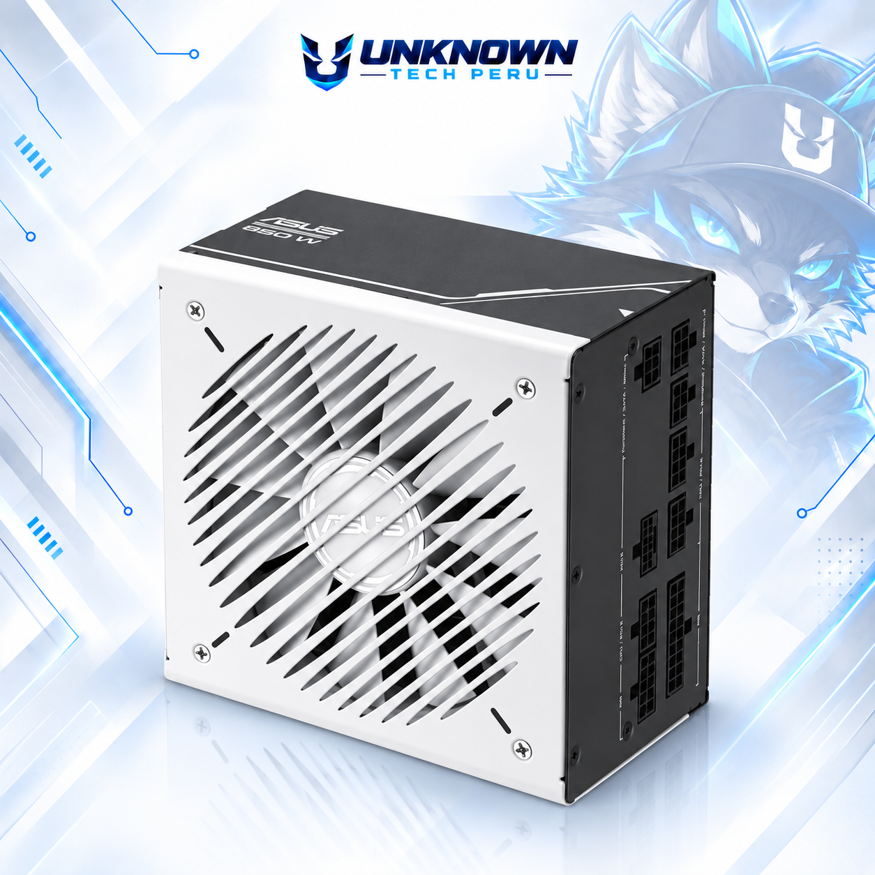 FUENTE DE PODER 850W | ASUS PRIME 850G ( AP-850G ) | BLACK | 80 PLUS GOLD | ATX 3.1 | PCIe 5.1 | FULL MODULAR | #4
