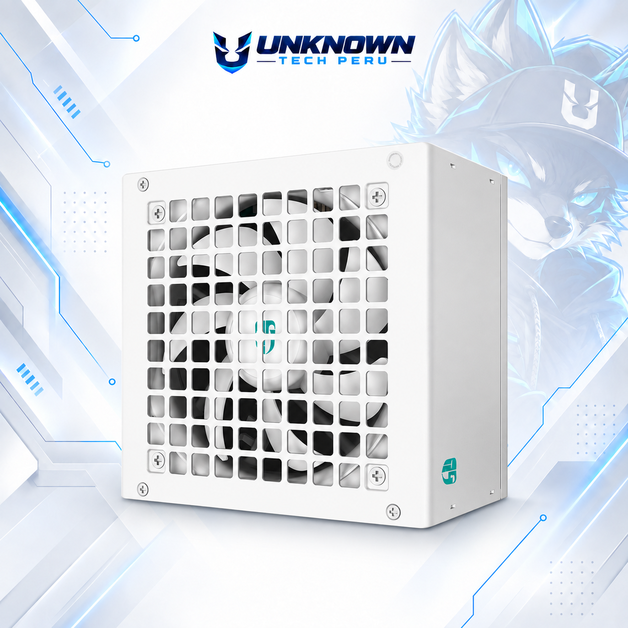 FUENTE DE PODER 850W | DEEPCOOL PQ850G WH ( R-PQ850G-FD1W-JGUS-V1 ) | WHITE | 80 PLUS GOLD | ATX 3.1 | PCIe 5.1 | FULL MODULAR | #4