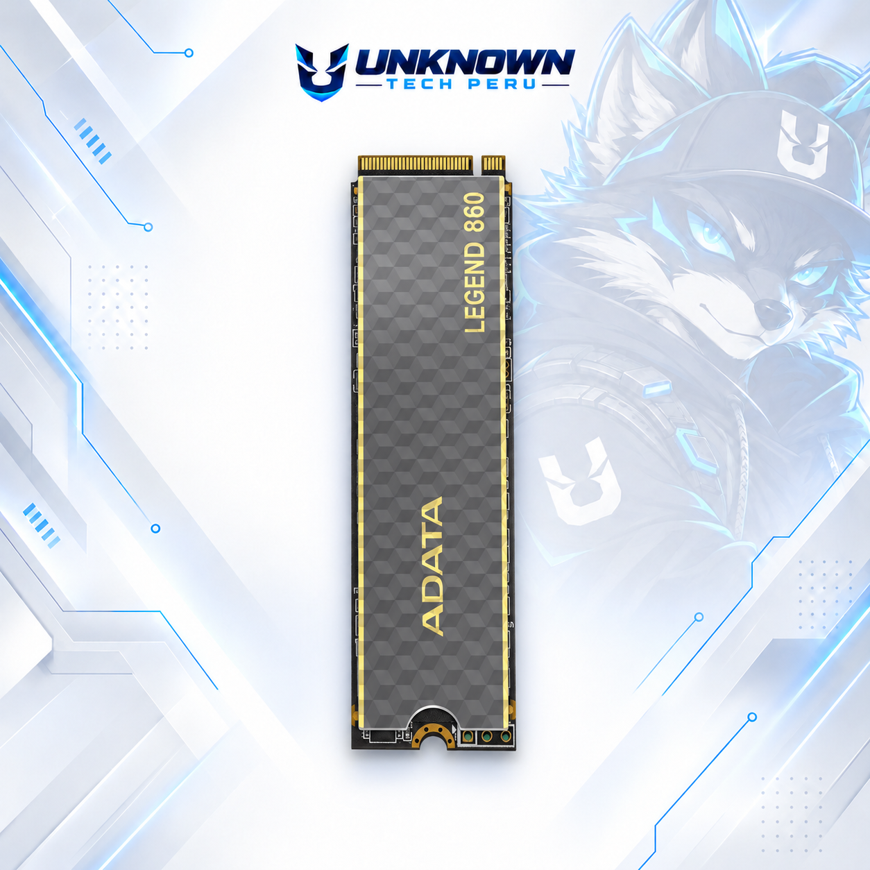 DISCO SOLIDO M.2 2280 ADATA LEGEND 860  500GB NVMe ( SLEG-860-500GCS ) | LEGEND 860 | C/ DISIPADOR | LECTURA 5000MB/s - ESCRITURA 3000MB/s | PCIe GEN 4.0 #4