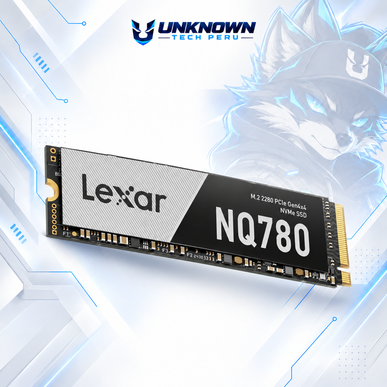 DISCO SOLIDO M.2 2280 LEXAR NQ780 1TB ( LNQ780X001T-RNNNG ) | NQ870| SIN/DISIPADOR | LECTURA 6000MB/s - ESCRITURA 2500MB/s | PCIe GEN 4.0 #3