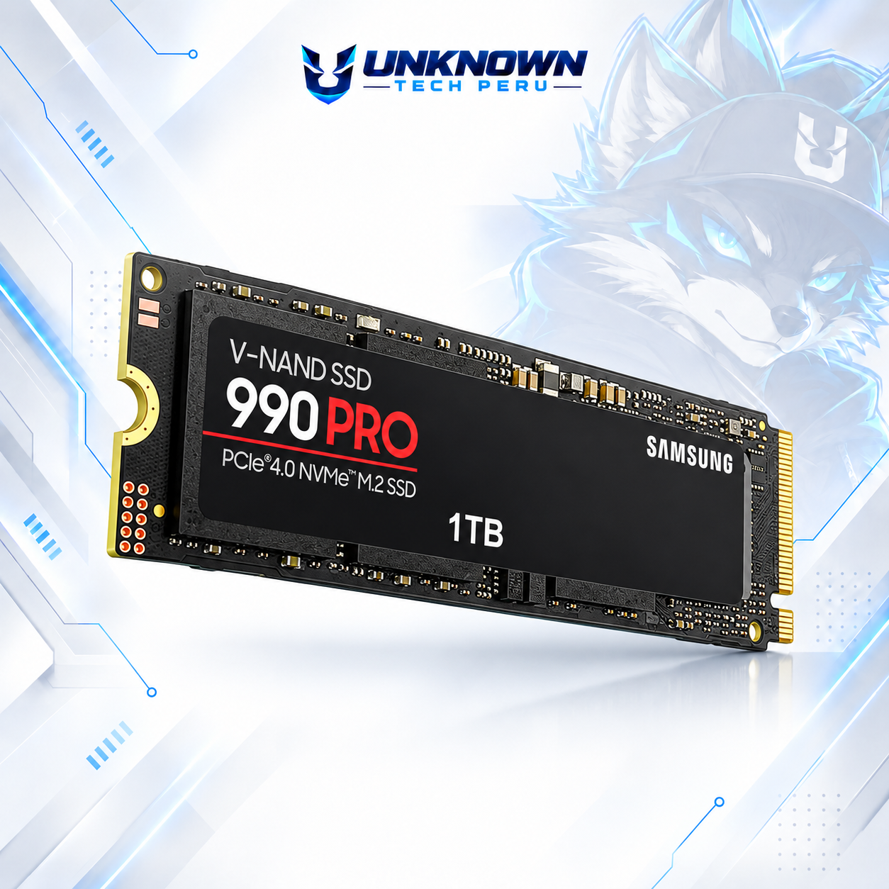 DISCO SOLIDO M.2 2280 SAMSUNG 990 PRO 1TB NVMe ( MZ-V9P1T0B/AM ) | 990 PRO | LECTURA 7450MB/s - ESCRITURA 6900MB/s | PCIe GEN 4.0 #4