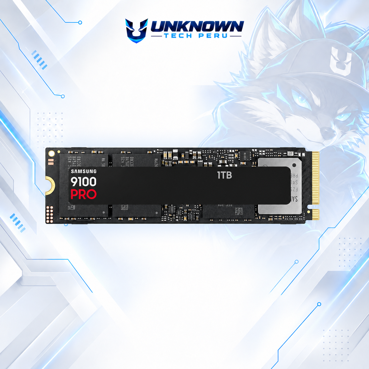 DISCO SOLIDO M.2 2280 SAMSUNG 9100 PRO 1TB NVMe ( MZ-VAP1T0B/AM ) | 9100 PRO | LECTURA 14,700MB/s - ESCRITURA 13,300MB/s | PCIe GEN 5.0 #3