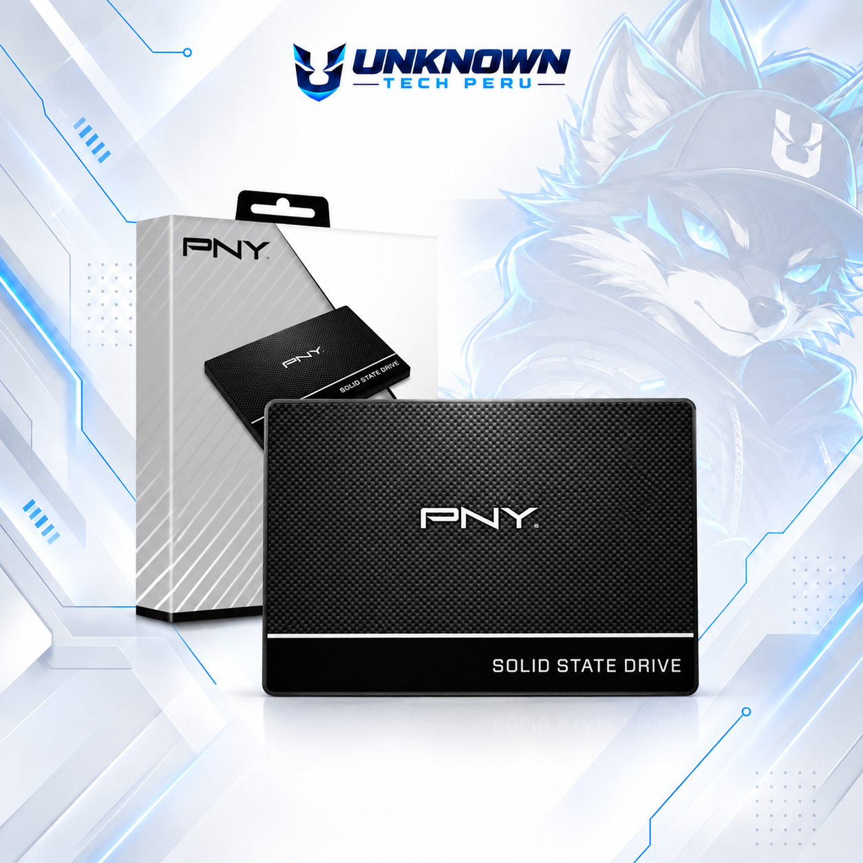 DISCO SOLIDO SATA 2.5"  PNY CS900 250GB ( SSD7CS900-250-RB ) | LECTURA 560 MB/s | ESCRITURA 540 MB/s | #3