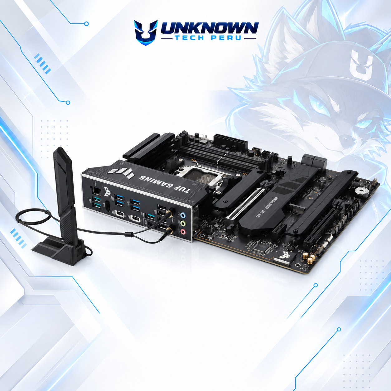 MOTHERBOARD AMD ASUS TUF GAMING X870E-PLUS WIFI ( 90MB1M70-MVAAY0 ) | RYZEN 7 / 8 / 9 SERIES | DDR5 | 4 SLOT RAM - 256GB MAX / 8000MHZ+ (OC) | 4 SLOT M.2 | WIFI 7 | ATX | PCIe 5.0 x16 | SOCKET AM5 #4